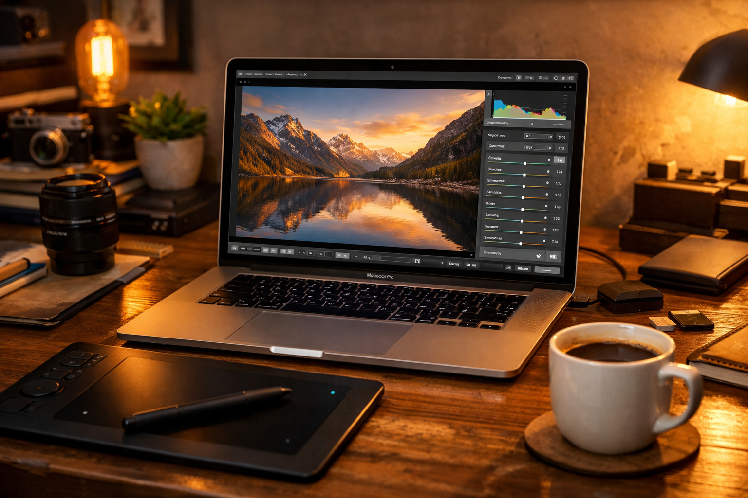 Fotograf isleme is akisi genel gorunumu